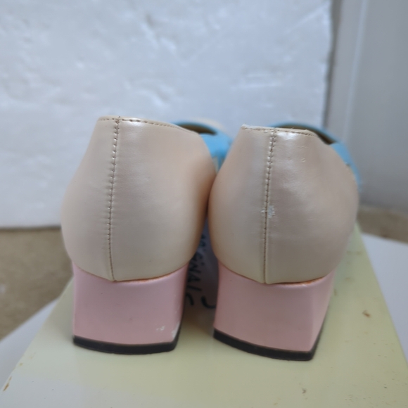 TNT Originals Womens Roselle Pastel Multi Dress Platform Heels Evening 8M - Picture 11 of 15